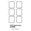 Fólie RedGlass na Apple Watch Series 5 (40 mm) 6 ks