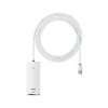 Adaptér Baseus HUB USB-A - 4x USB-A biely
