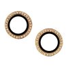 Tvrdené sklo RING+ Diamond na zadný fotoaparát iPhone 14 zlaté