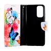 Flipové puzdro na Xiaomi Redmi Note 12S Farebné s motýlikmi