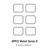 Fólie RedGlass na Apple Watch Series 9 (45 mm) 6 ks