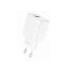 Adaptér Foneng EU42 GaN - USB + typ C - PD 20W 3A biely
