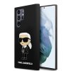 Zadný kryt Karl Lagerfeld Liquid Silicone Ikonik NFT pre Samsung Galaxy S24 Ultra Black