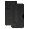 Puzdro Razor Carbon Book pre Samsung Galaxy S20 FE/Lite čierne