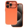 Puzdro Tel Protect Lichi Soft pre Iphone 15 Plus oranžové