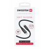 Dátový kábel swissten soft silicone usb-c / lightning 1,2 m 60w čierny