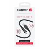 Dátový kábel swissten soft silicone usb / lightning 1,5 m 60w čierny