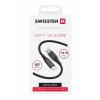 Dátový kábel swissten soft silicone usb / usb-c 1,5 m 60w čierny