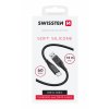 Dátový kábel swissten soft silicone usb / usb-c 1,5 m 60w čierny
