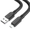 Dátový kábel Borofone BX81 Goodway - USB na Micro USB - 2,4A 1 meter čierny