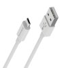Dátový kábel Borofone BX22 Bloom - USB na Micro USB - 2,4A 1 meter biely