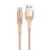 Dátový kábel Borofone BX21 Outstanding - USB na Micro USB - 2,4A 1 meter zlatý