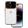 Puzdro Electro Lens pre Iphone 15 Pro Rose gold