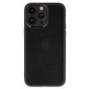 Ochranné puzdro s objektívom pre Iphone 13 Pro Max čierne priehľadné