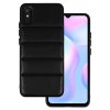 Kožené 3D puzdro pre Xiaomi Redmi 9A design 2 čierne