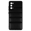Kožené 3D puzdro pre Samsung Galaxy S20 FE/Lite design 2 čierne