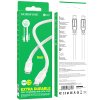 Dátový kábel Borofone BX81 Goodway - typ C na typ C - PD 60W 3A 1 meter biely