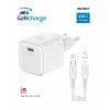 Rýchlonabíjačka Swissten vrátane dátového kábla Lightning 1,2 m 35 W biela