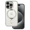 Kovové puzdro MagSafe pre iPhone XR Silver