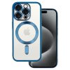 Kovové puzdro MagSafe pre iPhone XR Blue