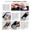 Swissten Raptor Diamond Ultra Clear 3D tvrdené sklo pre Samsung A25 čierne