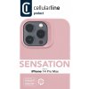 Ochranný silikónový kryt Cellularline Sensation pre Apple iPhone 14 Pro Max, ružový