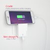 Swissten sieťový adaptér smart ic 2x usb 3a napájací + dátový kábel usb / lightning mfi 1,2 m biely