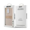 Zadný kryt DKNY PU Leather Repeat Pattern Bottom Stripe pre iPhone 14 Pro Max Pink