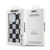 Zadný kryt DKNY PC/TPU Checkered Pattern pre iPhone 14 Pro Max Black