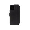Kožené Flipové puzdro FIXED ProFit pre Apple iPhone 15 Plus, čierne
