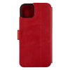 Kožené Flipové puzdro FIXED ProFit pre Apple iPhone 14 Plus, červené