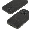 Puzdro Glitter Magsafe pre Iphone 13 Pro Max Black Clear