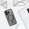 Puzdro Glitter Magsafe pre Iphone 13 Pro Max Black Clear