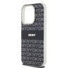 Zadný kryt DKNY PC/TPU Repeat Pattern Tonal Stripe Magsafe pre iPhone 15 Pro Black