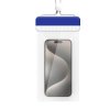 Vodotesné puzdro Waterproof typ 3 Modro-biele