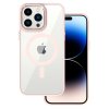Zadný kryt Tel Protect Magnetic Clear pre Iphone 15 Plus Salmon