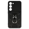 Slide Camera Armor Case pre Samsung Galaxy S23 Plus Black