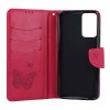 Flipové puzdro TopQ pre Xiaomi Redmi Note 12S Butterfly ružové