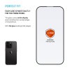 Ultraodolné tvrdené sklo FIXED Armor s Anti-dust aplikátorom a vrstvou AR pre Apple iPhone 14 Pro, čierne