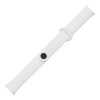 Silikónový remienok FIXED pre Xiaomi Mi Band 8/Smart Band 9, biely