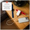 Adaptér GaN FIXED Slim s výstupom 2x USB-C a podporou PD 45 W biely