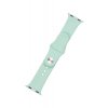 Sada silikónových remienkov FIXED pre Apple Watch 42/44/45/49 mm, svetlozelená