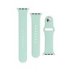Sada silikónových remienkov FIXED pre Apple Watch 42/44/45/49 mm, svetlozelená