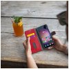 Flipové puzdro FIXED Opus pre Samsung Galaxy A16 5G, červené