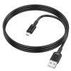 Dátový kábel Borofone BX111 Feliz - USB na Micro USB - 2,4A 1 meter čierny