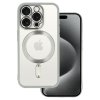 Zadný kryt Metallic MagSafe pre Samsung Galaxy S22 Plus Silver