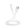 Dátový kábel Borofone BX18 Optimal USB-A - Lightning 2A 1m biely