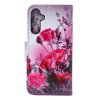 Flipové puzdro TopQ pre Samsung A16 Romantické ruže