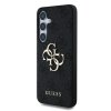 Zadný kryt Guess PU 4G Metal Logo pre Samsung Galaxy S25 Grey
