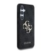 Zadný kryt Guess PU 4G Metal Logo pre Samsung Galaxy S25 Grey